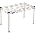 Nexel Chrome Wire Dunnage Rack, 30W x 14D x 14H P1430C